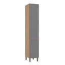 Ver imagem 1 de Paneleiro Simples 40cm 2 Portas Slim Luciane Móveis