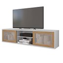 Ver imagem 7 de Rack Suspenso para TV até 72 Polegadas 180cm em BP Porta Telada Multiverso 