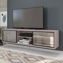 Ver imagem 6 de Rack Suspenso para TV até 72 Polegadas 180cm em BP Porta Reflecta Multiverso 