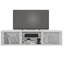 Ver imagem 3 de Rack Suspenso para TV até 72 Polegadas 180cm em BP Porta Ripada Multiverso