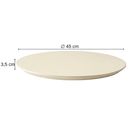 Ver imagem 2 de Prato Giratório Slim Centro de Mesa Laqueado Off White - 45cm