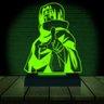 Luminária Led 3d Abajur | Itachi Naruto 1 - 2