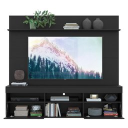 Rack com Painel para TV até 65" Multimóveis Madri FG3365 Preto - 5