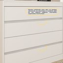 Ver imagem 5 de Cômoda 4 Gavetas Orgânica Luna 100% MDF 91cm Yescasa