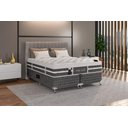 Ver imagem 1 de Cama Box + Colchão Castor Queen Eurotop Summer & Winter One Face Pocket 158x198x61cm