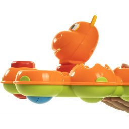Brinquedo Educativo Pula Bloco Hipopótamo Musical - Calesita - 3