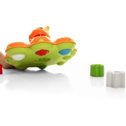 Brinquedo Educativo Pula Bloco Hipopótamo Musical - Calesita - 4