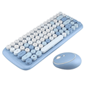 Ver imagem 1 de Mini Teclado e Mouse Sem fio Mofii Candy Tecla Redonda