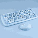 Ver imagem 6 de Mini Teclado e Mouse Sem fio Mofii Candy Tecla Redonda