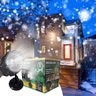 Luminária Projetor LED Flocos de Neve Branco Decorlaser - 3