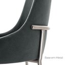 Ver imagem 3 de Sala de Jantar Mesa Selene Tampo 135cm Laminado com 4 Cadeiras Vicenza Moderna Mobilia