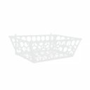 Ver imagem 1 de Lixeira de Rua Modelo Retangular 60cm de Parede