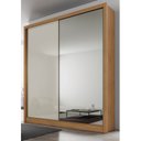 Ver imagem 1 de Guarda Roupa 2 Portas 3 Gavetas com 1 Porta Espelho Peliculado Avila Novo Horizonte