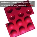 Ver imagem 2 de Molde de Silicone para Bolo Walfos, Forma Antiaderente com 6 Espaços para Glacê, Sabonete, Muffin, P