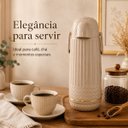 Ver imagem 3 de Garrafa Termica Valentina Bege Areia 1.8L Dour Linha Classic