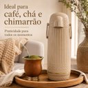 Ver imagem 6 de Garrafa Termica Valentina Bege Areia 1.8L Dour Linha Classic