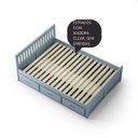 Ver imagem 4 de Cama Queen com 6 Gavetas Madeira Maciça Azul