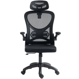 Cadeira para Escritório giratória presidente Executiva Belaggio Tela Mesh R01 Preto - Lyam Decor - 2 Cadeira para Escritório giratória presidente Executiva Belaggio Tela Mesh R01 Preto - Lyam Decor - 2