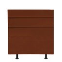 Ver imagem 1 de Cabeceira Estofada Argentina 90cm Solteiro para Cama Colchão Box Quarto Suede Terracota Telha -