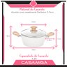 Caçarola Indução Cerâmica 3,7mm 24cm Class Colher 34cm - 5