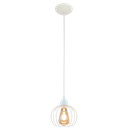 Ver imagem 3 de Cupula de Aramado Tangerine Branca para Pendentes e Abajures