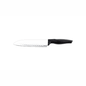 Faca Santoku Brinox Cross 7'' 31 Cm Lâmina Aço Inoxidável Cabo Preto