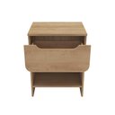 Ver imagem 6 de Mesa de Cabeceira Ditália 1 Gaveta Dm-126 Cor:riviera