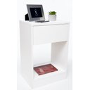 Ver imagem 3 de Kit 2 Mesas de Cabeceira Superior Off White 60x50 Enviamos Montado