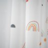Cortina Tecido Microfibra 240cm X 170cm Arco Iris Kids - 2