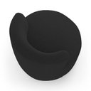 Ver imagem 3 de Kit Sofá e Poltrona Orgânica Living Bob com Almofadas Bouclê Preto - Desk Design