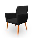Ver imagem 5 de Poltrona Cadeira para Sala Confortável e Minimalista Nina Suede