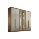 Ver imagem 2 de Guarda Roupa Casal Linea 6 Portas 8GAVS Fendi N. Horizonte