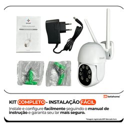 Camera Nuvem Dome Ekjs-t3188 - 8