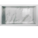 Ver imagem 1 de Nicho de Porcelanato Branco Marmo Douro Polido 60x32cm