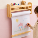 Ver imagem 1 de Lousa de Madeira Infantil para Desenho Pintura + Bobina de Papel