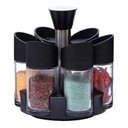 Ver imagem 5 de Porta Condimentos Temperos 6 Peças Cozinha Suporte Giratorio Para Casa Restaurantes