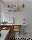 Ver imagem 1 de Bancada Suspensa 100% MDF com suporte invisível 150X40X3cm