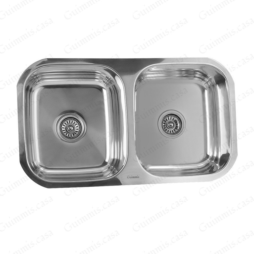 Cuba Inox Dupla Cozinha Gourmet Embutir Polido Guimmis.casa - 5