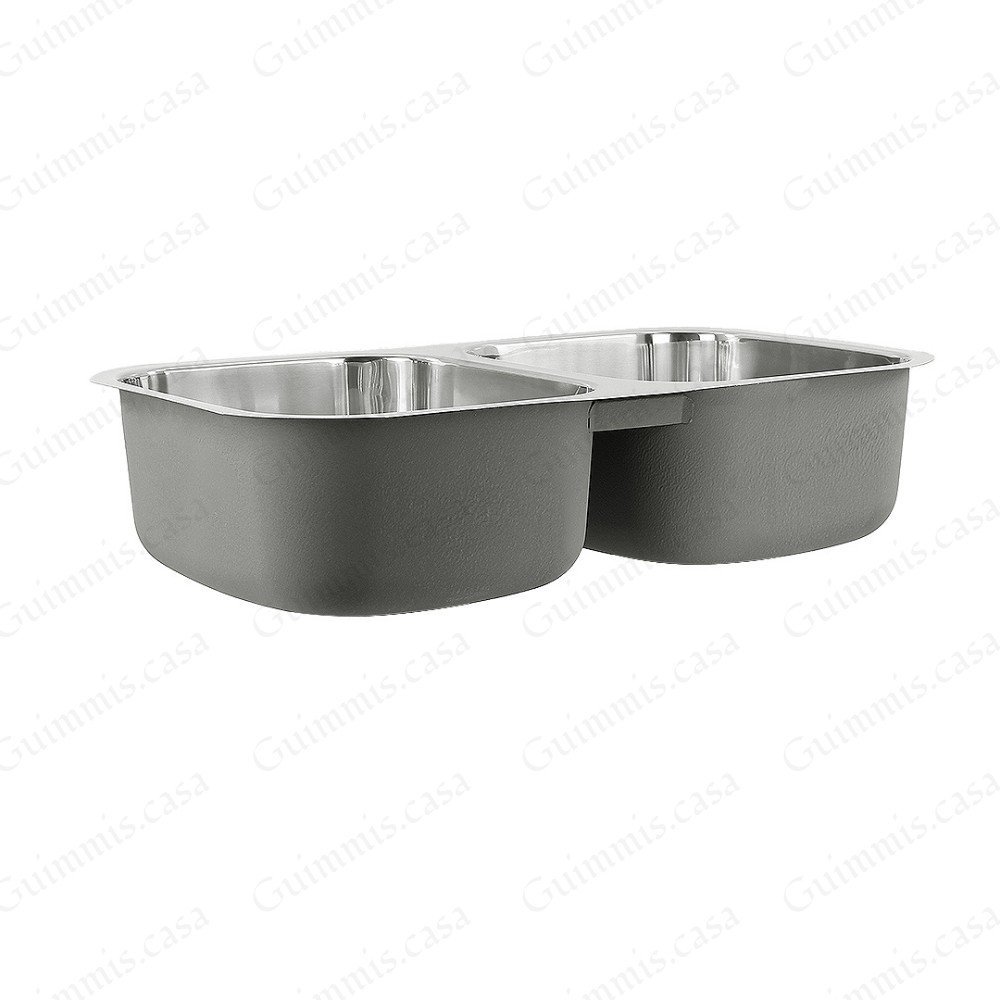 Cuba Inox Dupla Cozinha Gourmet Embutir Polido Guimmis.casa - 4