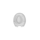 Ver imagem 2 de Assento Sanitário Soft Close Oval Branco 43cm X 37cm - Astra S/a