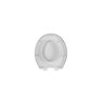 Assento Sanitário Soft Close Oval Branco 43cm X 37cm - Astra S/a - 2