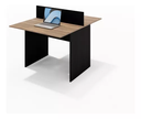 Ver imagem 2 de Mesa Plataforma 1,20x0,90 para Escritório 2 Lugares Atacadão Moveis Escritório