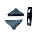 Ver imagem 6 de Cantoneira De Proteção Para Moveis 18 X 56 X 56 Mm Preta (Kit C/100)