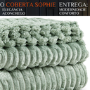 Ver imagem 2 de Cobertor Queen Super Grosso Fofinho Quente e Antialérgco Sophie:verde