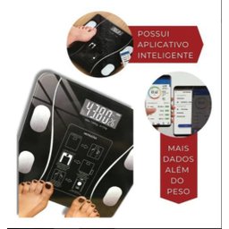 Balança Corporal Bioimpedancia Digital Inteligente Bluetooth - 6