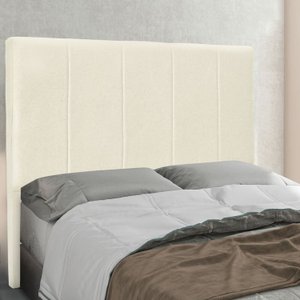 Cabeceira Casal 140Cm Linho Rústico Ravenna 