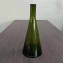 Ver imagem 2 de Vaso Garrafa Decorativo de Vidro Verde 41x16x16cm Enfeite Sala Mesa Estante