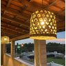 Luminária De Teto Pendente Taboa Area Gourmet Varanda - 3