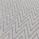 Ver mais imagens de Tapete Passadeira Cozinha Chevron 0,45 X 2,00 Antiderrapante Rústico Moderno Cinza