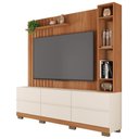 Ver imagem 4 de Estante Home para Tv até 70 Polegadas Marrom Space Caemmun